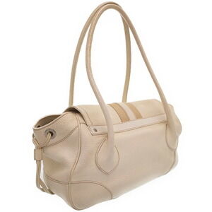 Prada Karung White Flap Daino Bag Shoulder Vitello